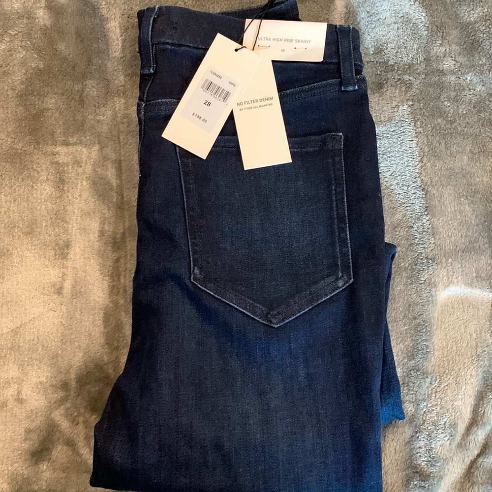 7 for All Mankind - Ultra High Rise Skinny - Size 28